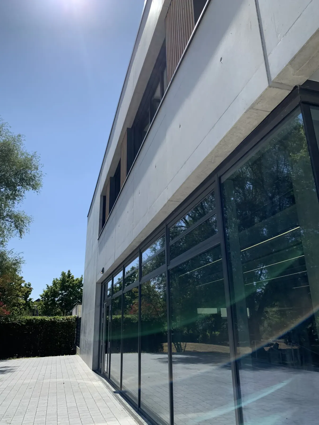 Verbindungssteg der Norbertschule Münster