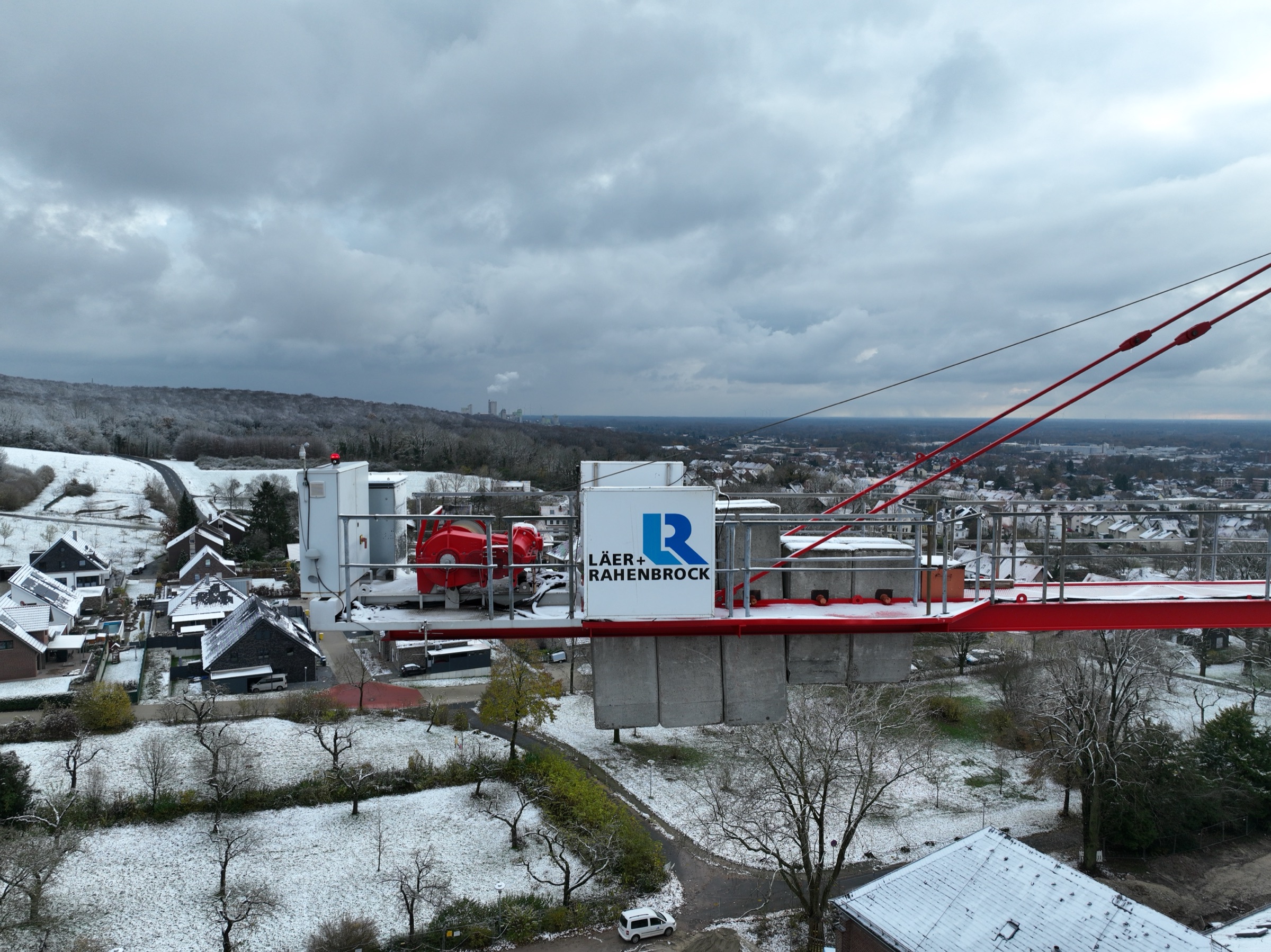 Denkmalgeschützter Komplex aus der Luft